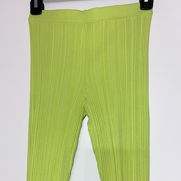 MARCO RAMBALDI SSENSE Lime Viscose Knit Pant Sz 38 ( XS-S) NWT - Picture 8 of 12